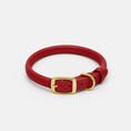Load image into Gallery viewer, Lightweight Leather Dog Collar – Air Collection
