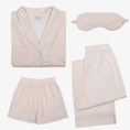 Carica l'immagine nel visualizzatore della galleria, Women's pajama suit with piping/ruffles, CHOUCHOÚ®