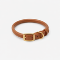 Charger l'image dans la visionneuse de la galerie, Lightweight Leather Dog Collar – Air Collection, Blush Pink | CHOUCHOÚ®