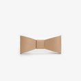 Charger l'image dans la visionneuse de la galerie, Leather bow for dog collar "Caviar" black, CHOUCHOÚ