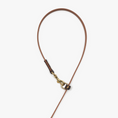 Cargar la imagen en la vista de la galería, Waterproof BioThane®Hands-Free 3-in-1 Dog Leash – Dark Brown & Light Brown | CHOUCHOÚ®