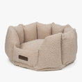 Carica l'immagine nel visualizzatore della galleria, Luxury Orthopedic Dog Bed — Shell Teddy Collection — Premium Comfort Pet Bed | CHOUCHOÚ®