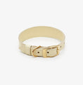 Charger l'image dans la visionneuse de la galerie, Leather Dog Collar – Almond Collection | CHOUCHOÚ®