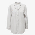 Carica l'immagine nel visualizzatore della galleria, Women's pajama suit with piping/ruffles, CHOUCHOÚ®