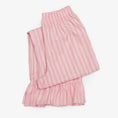 Carica l'immagine nel visualizzatore della galleria, Women's pajama suit with piping/ruffles, CHOUCHOÚ®
