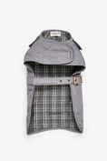 Bild in Galerie-Betrachter laden, Quilted Waterproof Dog Coat in Grey-Blue – Premium Lightweight Outerwear | CHOUCHOÚ®