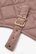 Bild in Galerie-Betrachter laden, Quilted Waterproof Dog Coat in Grey-Blue – Premium Lightweight Outerwear | CHOUCHOÚ®