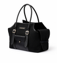 Carica l'immagine nel visualizzatore della galleria, Leather Dog Carrier Bag — Classy Collection, Timeless Design, Brown | CHOUCHOÚ®