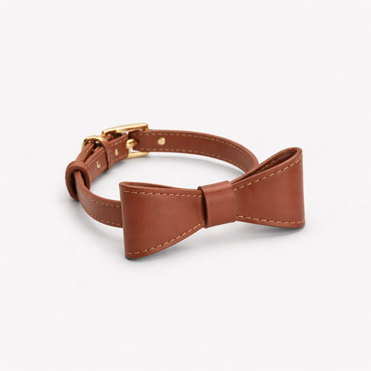 Leather Dog Bow Tie — Classy Collection | CHOUCHOÚ®