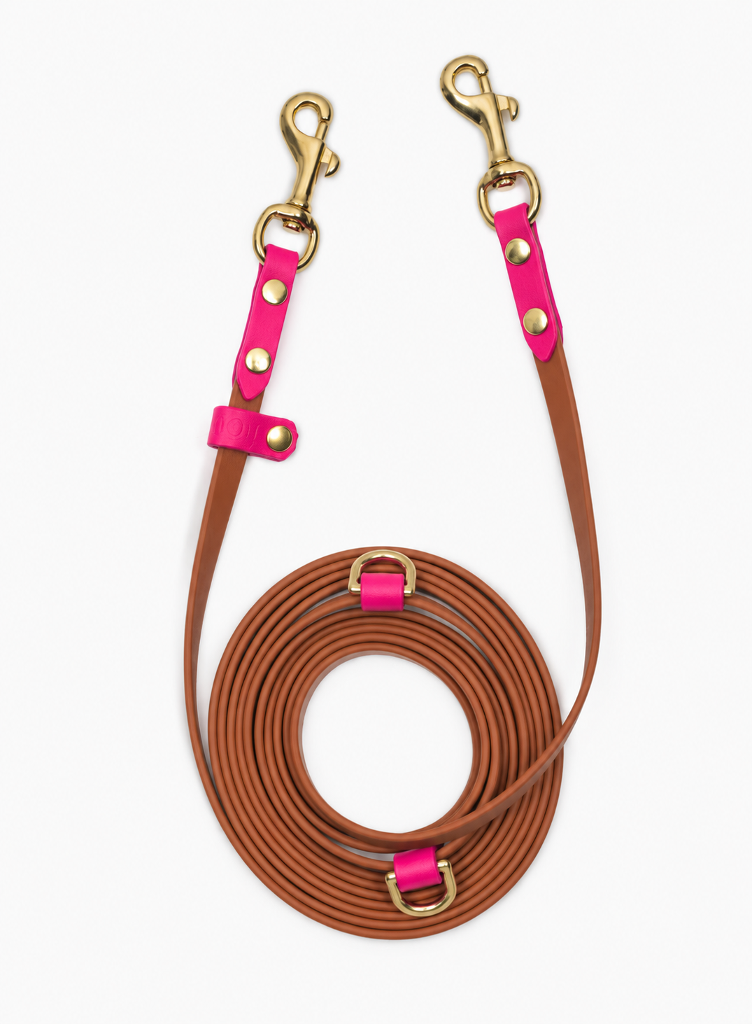 WATERPROOF BIOTHANE DOG LEASH “BIOTHANE BETA” LIMITED — HANDS FREE
