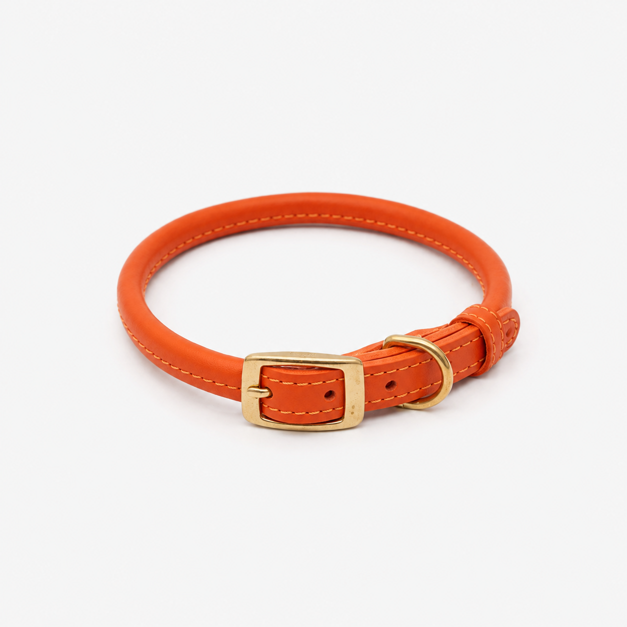Lightweight Leather Dog Collar – Air Collection