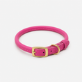 Load image into Gallery viewer, Lightweight Leather Dog Collar – Air Collection
