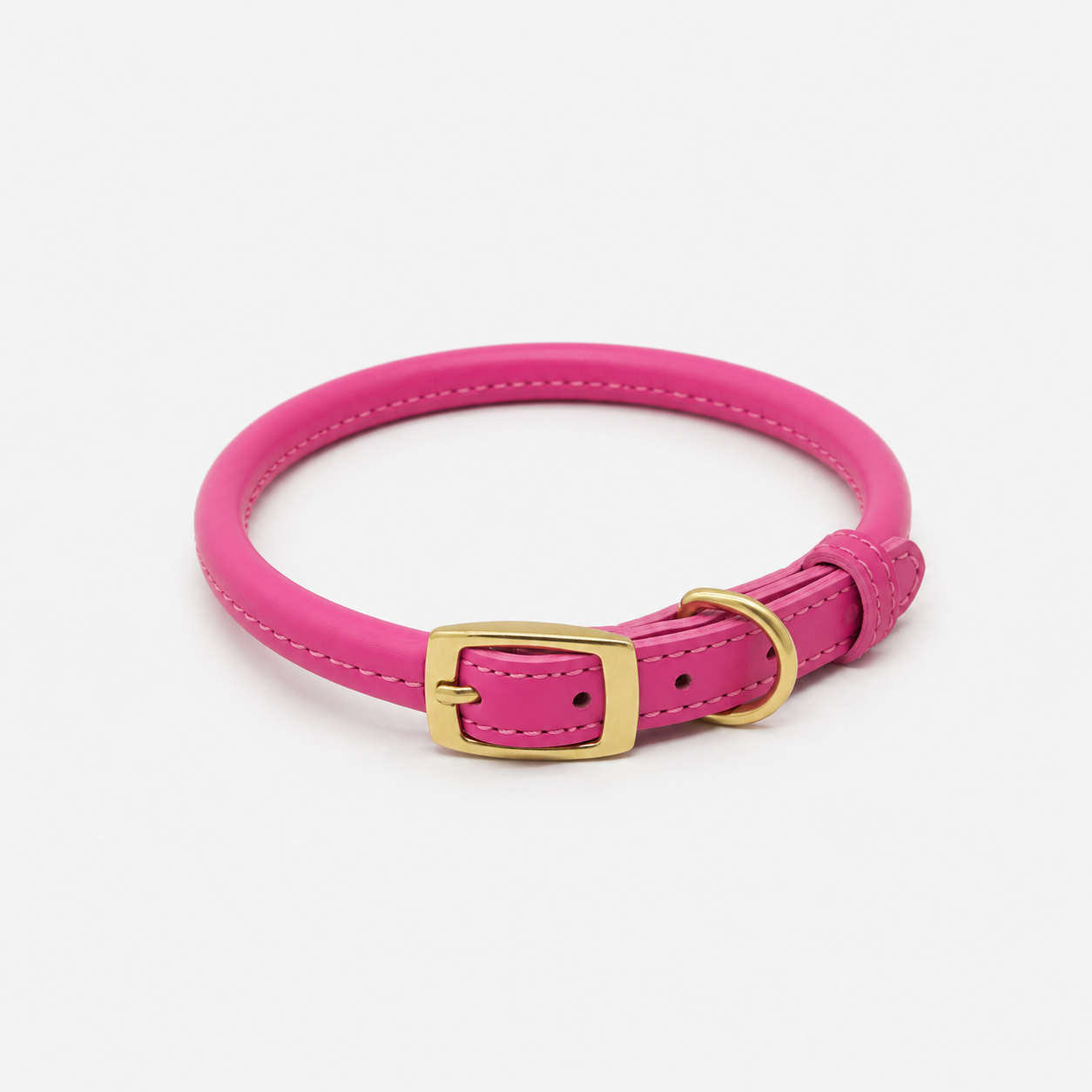 Lightweight Leather Dog Collar – Air Collection