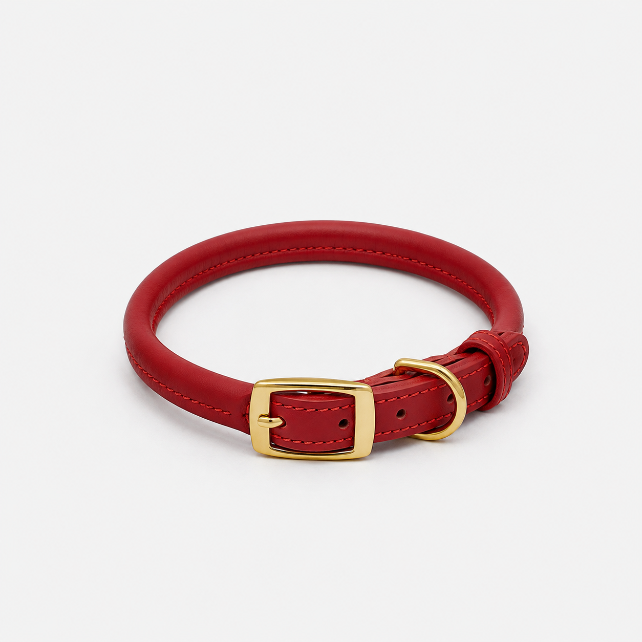Lightweight Leather Dog Collar – Air Collection