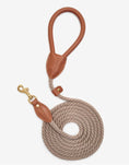Bild in Galerie-Betrachter laden, Leather Dog Leash – Classy Collection, Brown | CHOUCHOÚ®
