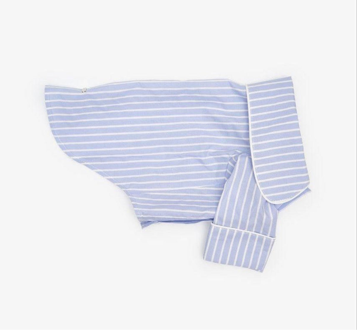 Shirt striped for dogs with blue and white trim, CHOUCHOÚ®