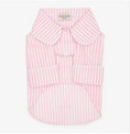 Bild in Galerie-Betrachter laden, Shirt striped for dogs with blue and white trim, CHOUCHOÚ®
