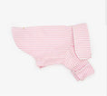 Bild in Galerie-Betrachter laden, Shirt striped for dogs with blue and white trim, CHOUCHOÚ®
