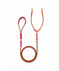 Load image into Gallery viewer, WATERPROOF BIOTHANE DOUBLE DOG LEASH “BIOTHANE BETA” LIMITED
