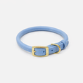 Charger l'image dans la visionneuse de la galerie, Lightweight Leather Dog Collar – Air Collection, Blush Pink | CHOUCHOÚ®
