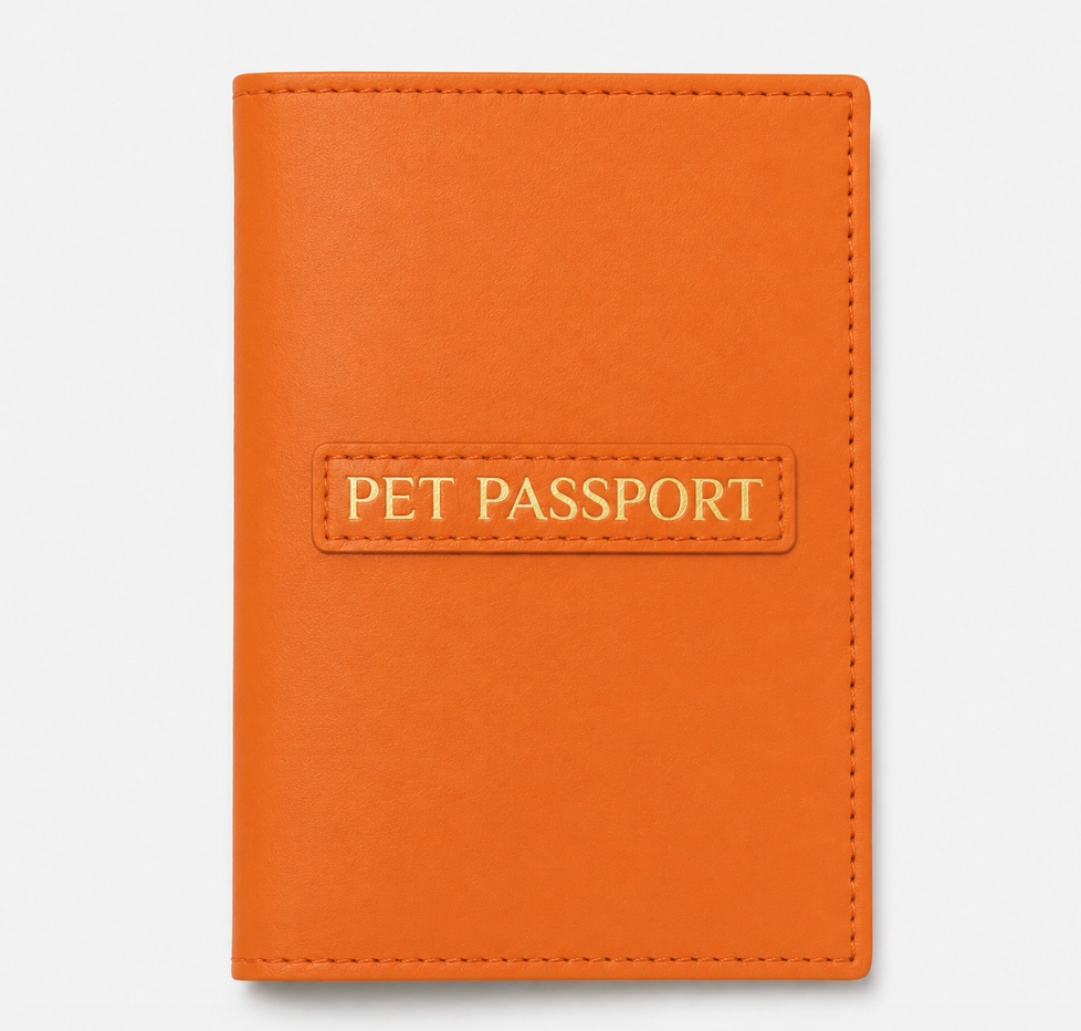 Personalized Pet Passport Cover – Custom Dog Passport Holder | CHOUCHOÚ®