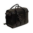 Load image into Gallery viewer, Airline-Approved Leather Dog Carrier (Up to 13 lbs), Luxury Black Travel Bag | CHOUCHOÚ®
