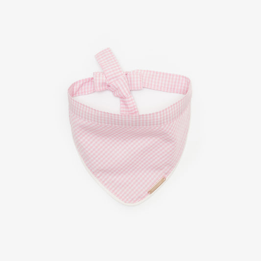 Bandana with piping & ruffles for dogs