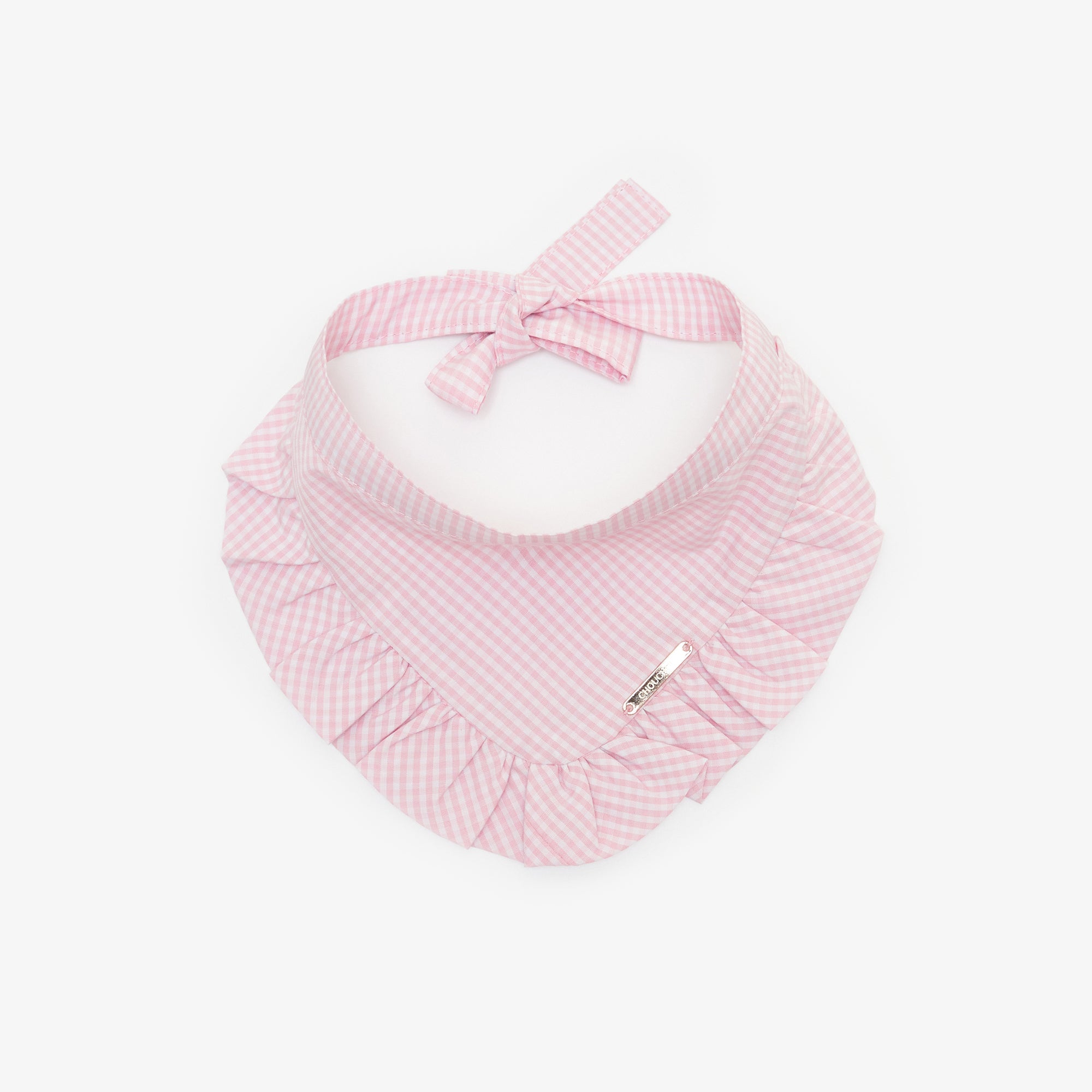 Bandana with piping & ruffles for dogs, CHOUCHOÚ