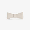 Charger l'image dans la visionneuse de la galerie, Leather bow for dog collar "Caviar" black, CHOUCHOÚ
