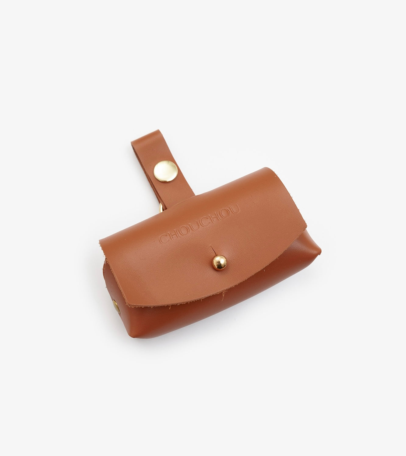 Leather Dog Poop Bag Holder — Classy Collection, Blue | CHOUCHOÚ®