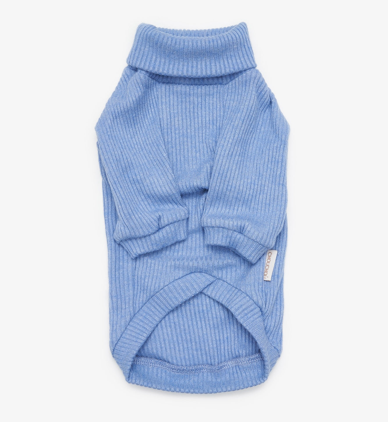 Angora Knit Dog Turtleneck, Beige | CHOUCHOÚ®