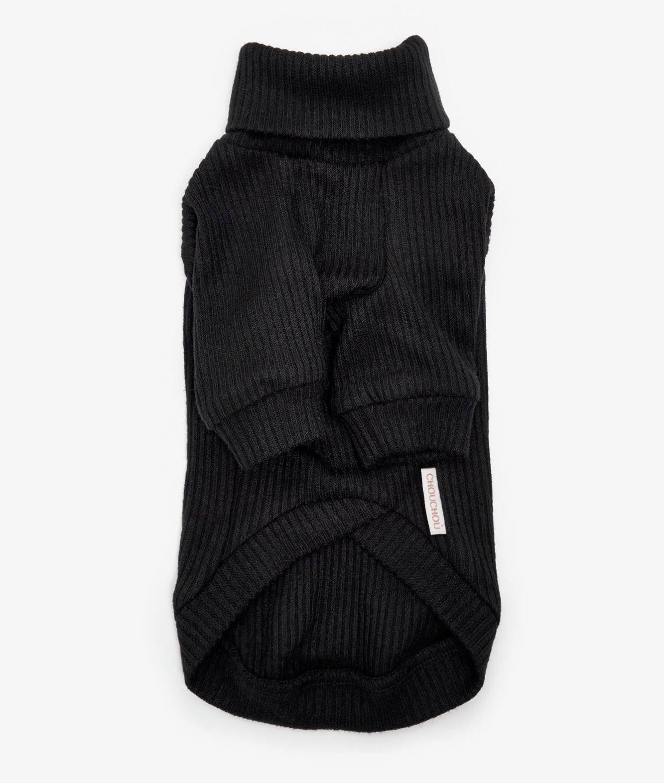 Angora Knit Dog Turtleneck, Beige | CHOUCHOÚ®