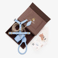 Load image into Gallery viewer, Signature Leather Dog Walking Set — Harness, Leash & Poop Bag Holder, Brown | CHOUCHOÚ®
