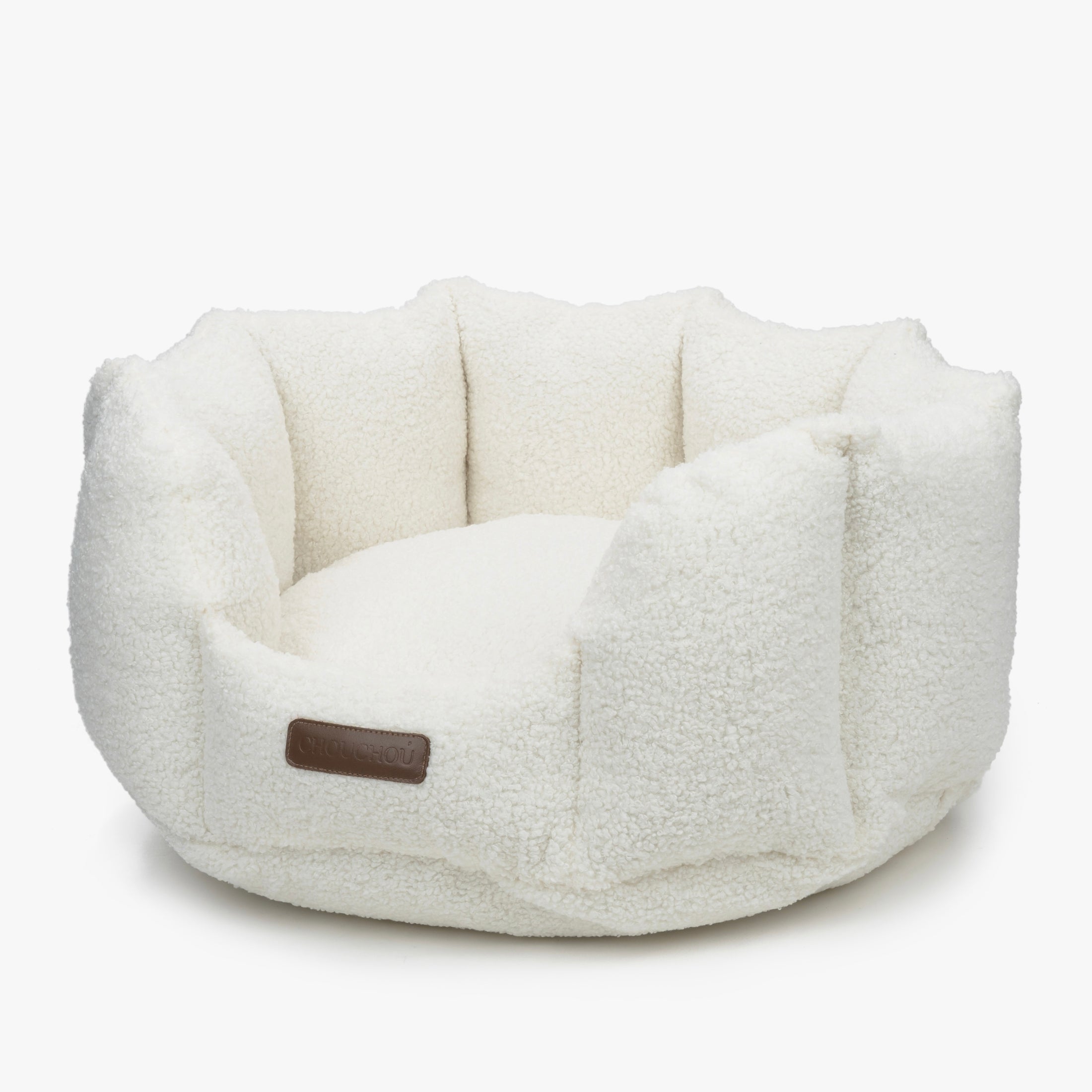 Luxury Orthopedic Dog Bed — Shell Teddy Collection — Premium Comfort Pet Bed | CHOUCHOÚ®