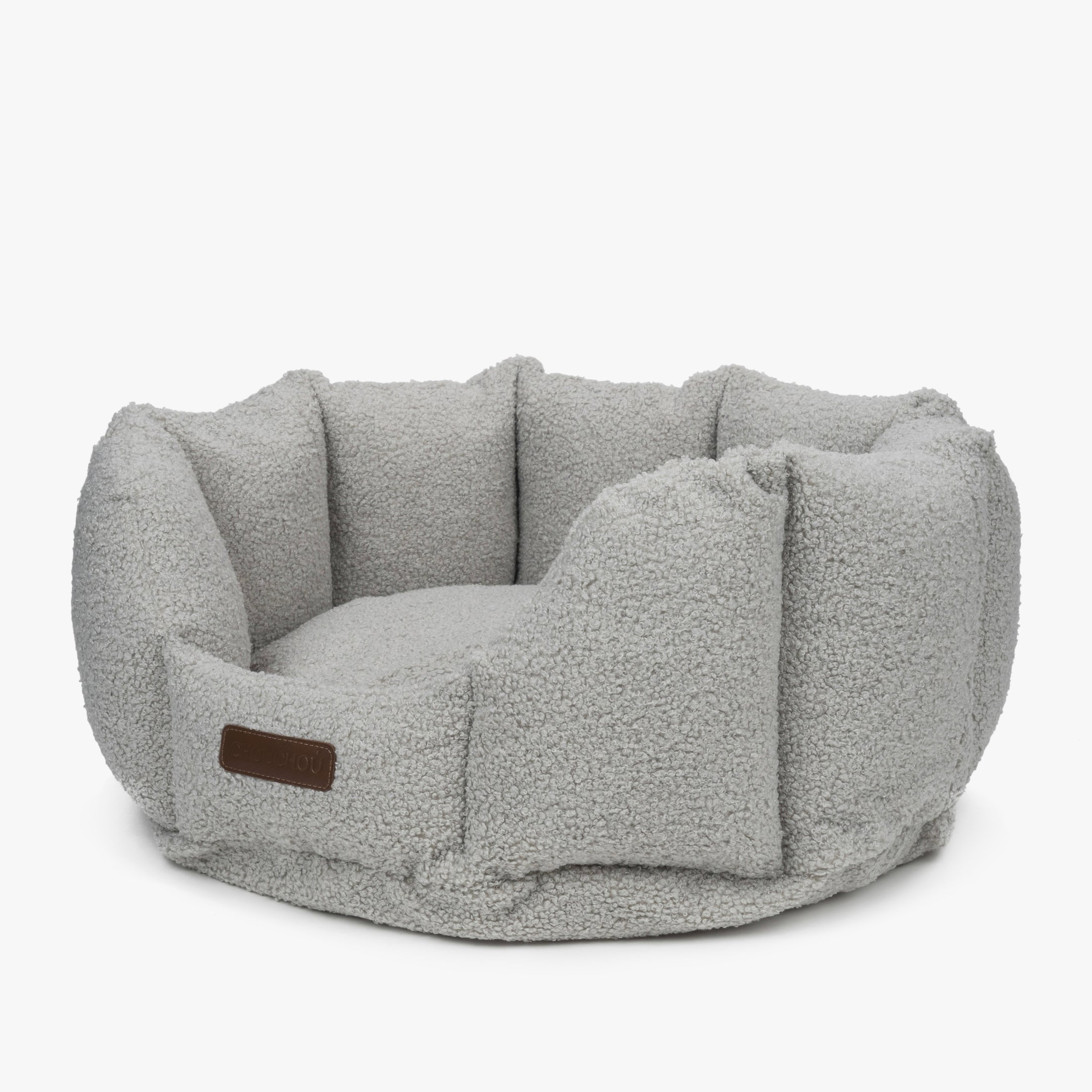 Luxury Orthopedic Dog Bed — Shell Teddy Collection — Premium Comfort Pet Bed | CHOUCHOÚ®