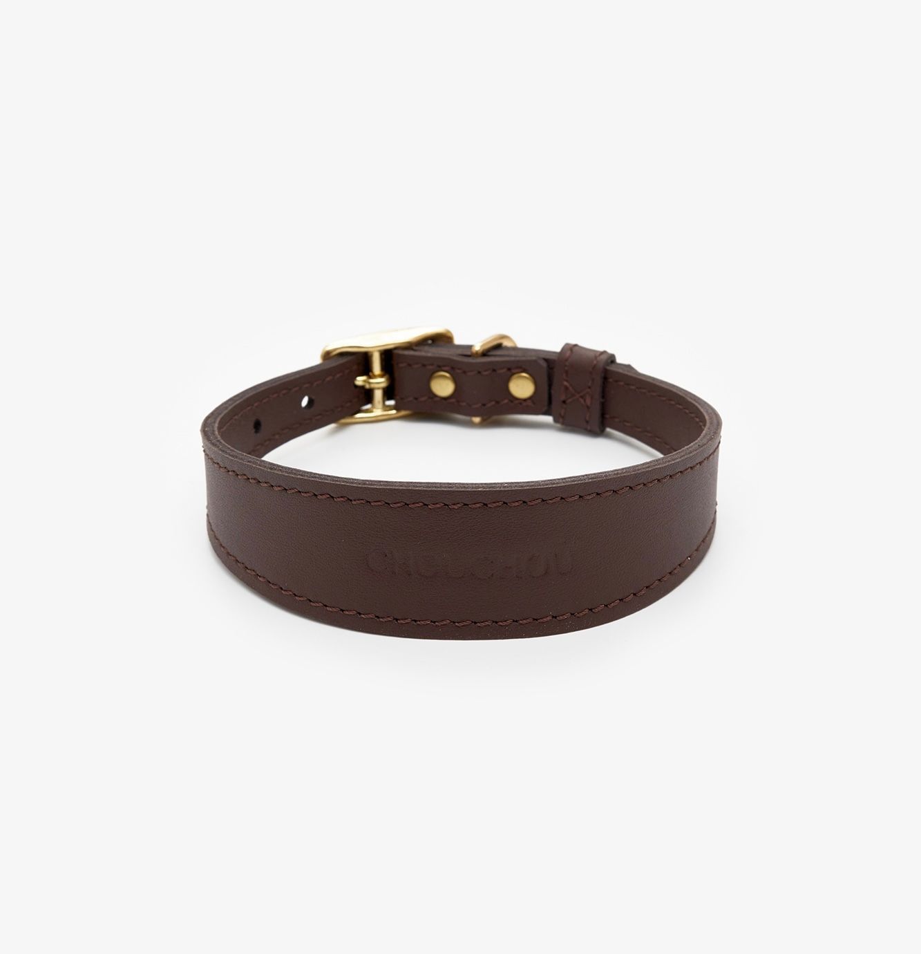 Leather Dog Collar – Almond Collection | CHOUCHOÚ®