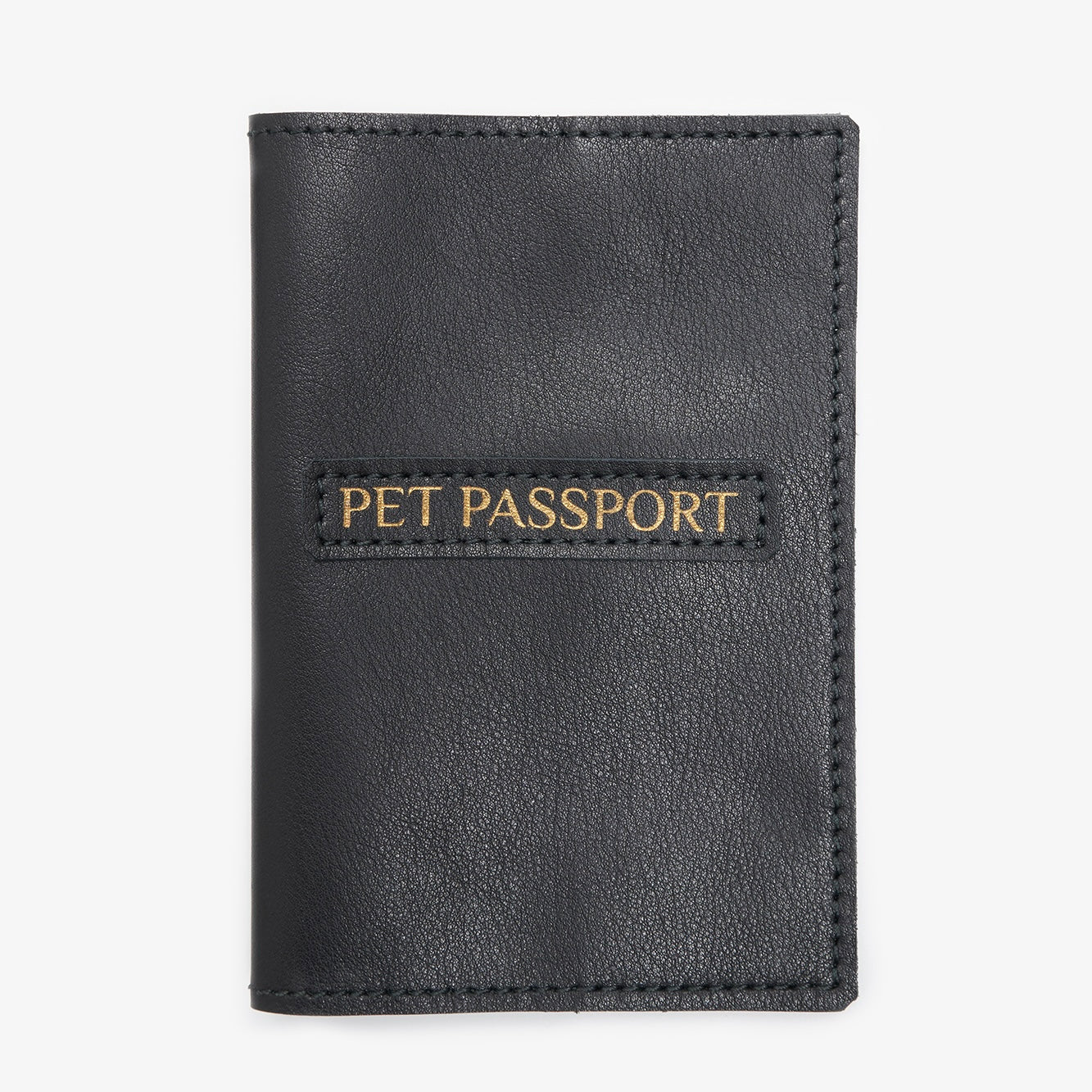 Leather cover for international veterinary passport for dogs, pink, CHOUCHOÚ