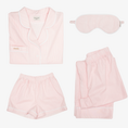 Carica l'immagine nel visualizzatore della galleria, Women's pajama suit with piping/ruffles, CHOUCHOÚ®
