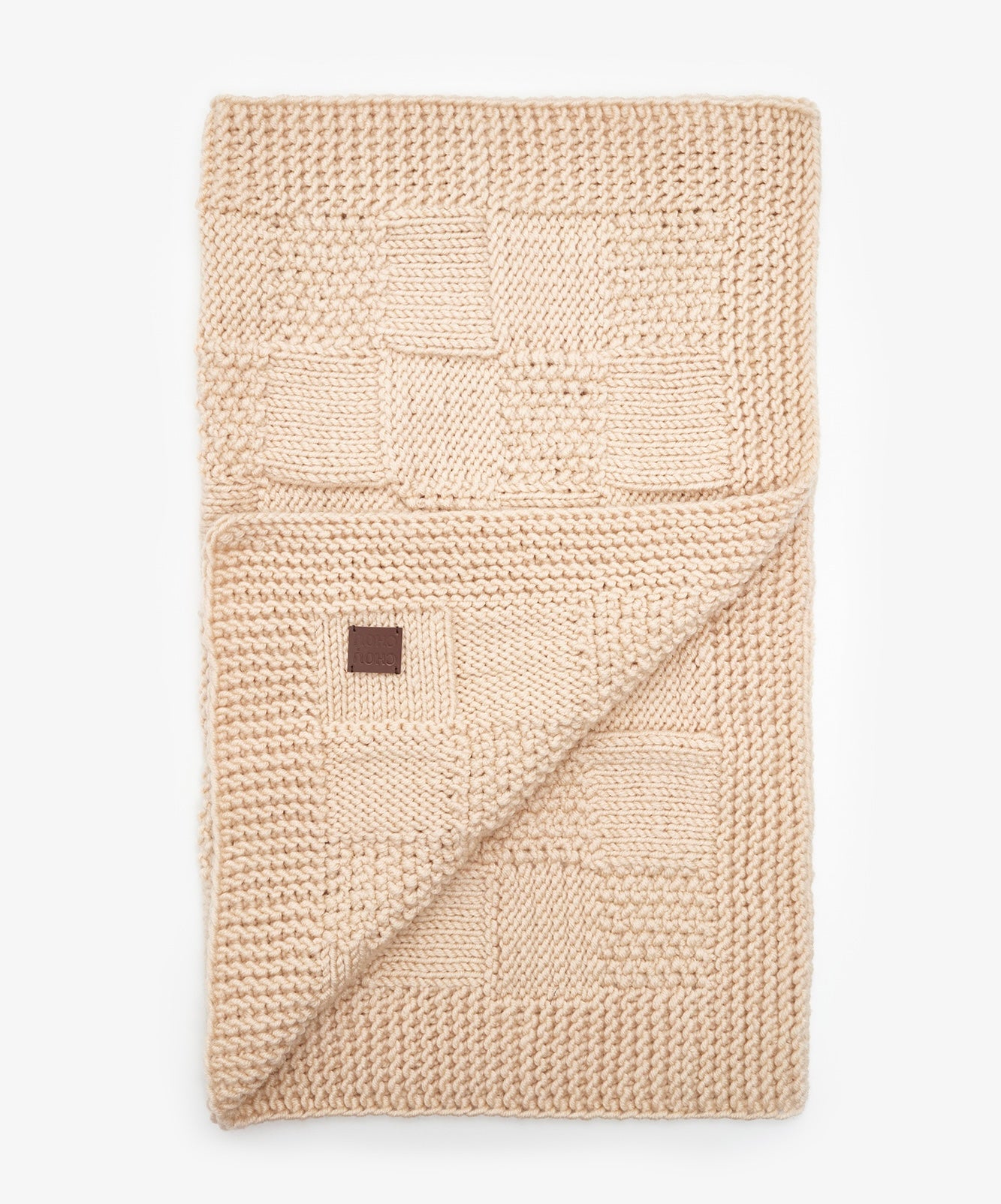 Dog blanket "Chess" beige S, CHOUCHOÚ