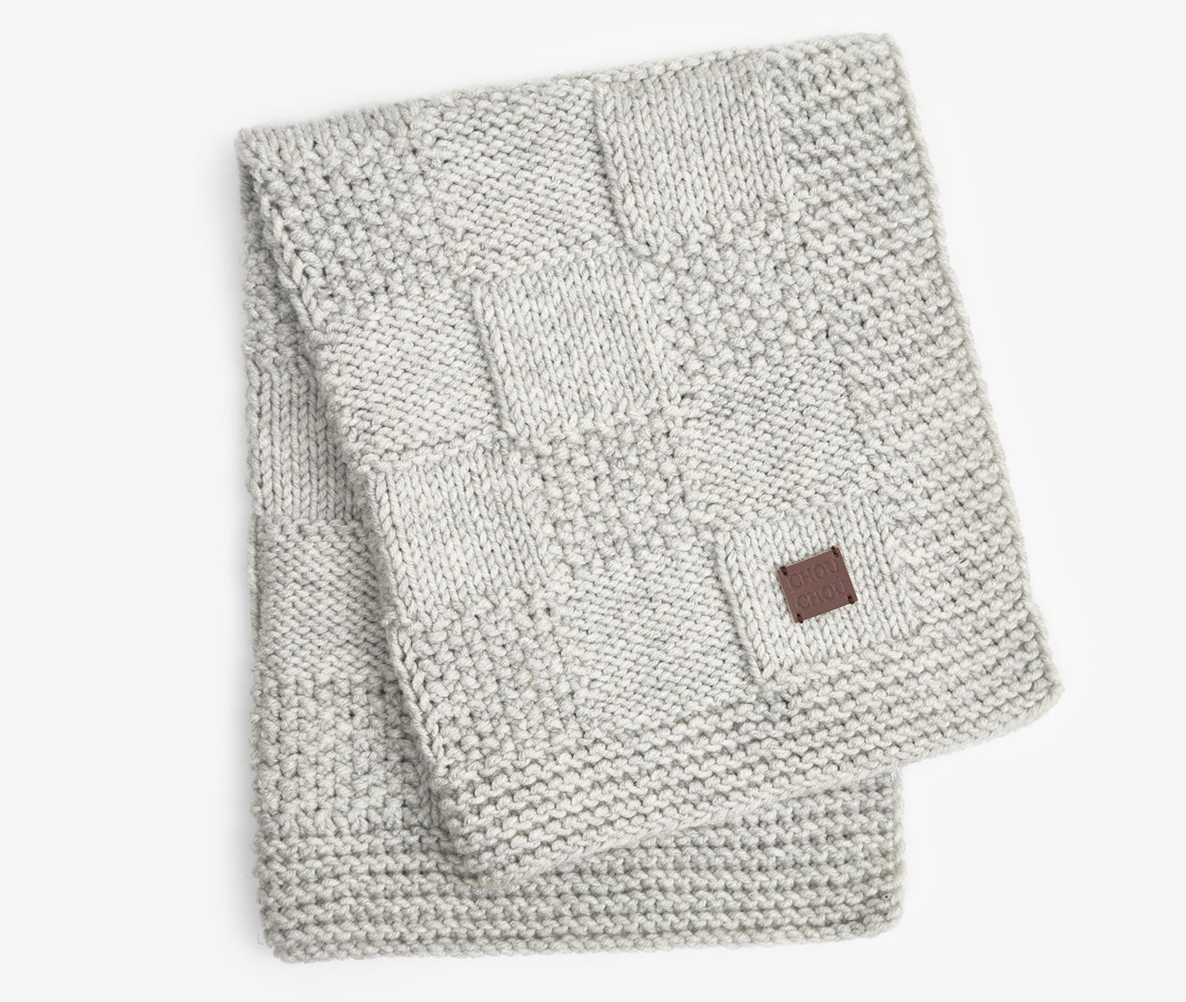 Dog blanket "Chess" beige S, CHOUCHOÚ