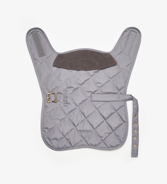 Quilted Waterproof Dog Coat in Grey-Blue – Premium Lightweight Outerwear | CHOUCHOÚ®
