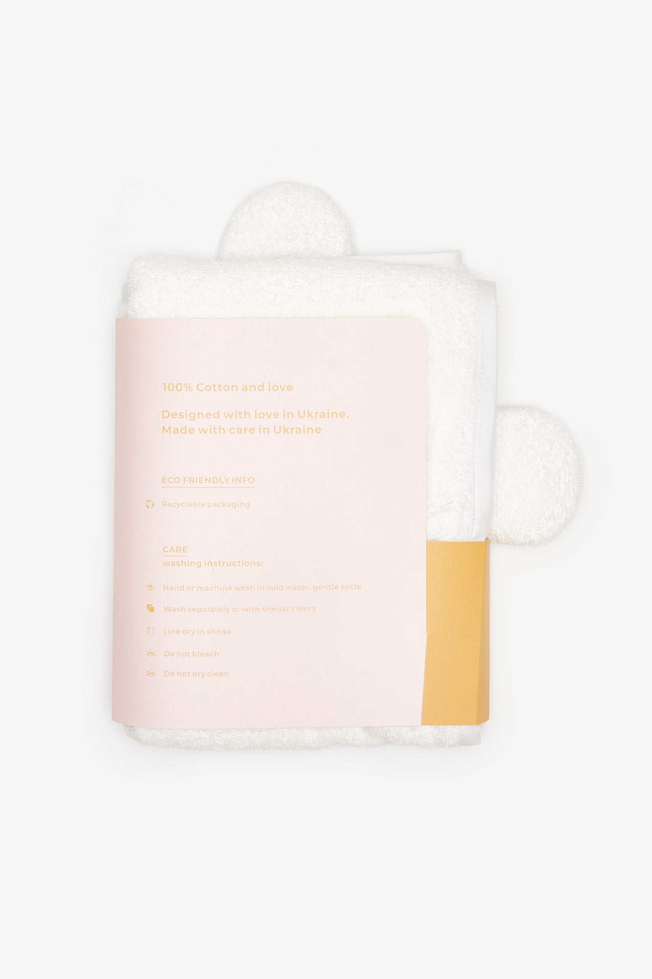 Beige cotton towel for dogs, CHOUCHOÚ®