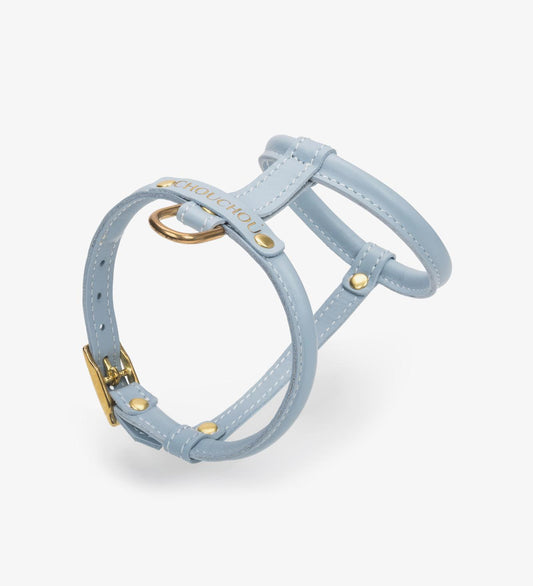 Lightweight Leather Dog Harness – Air Collection, Blush Pink | CHOUCHOÚ®