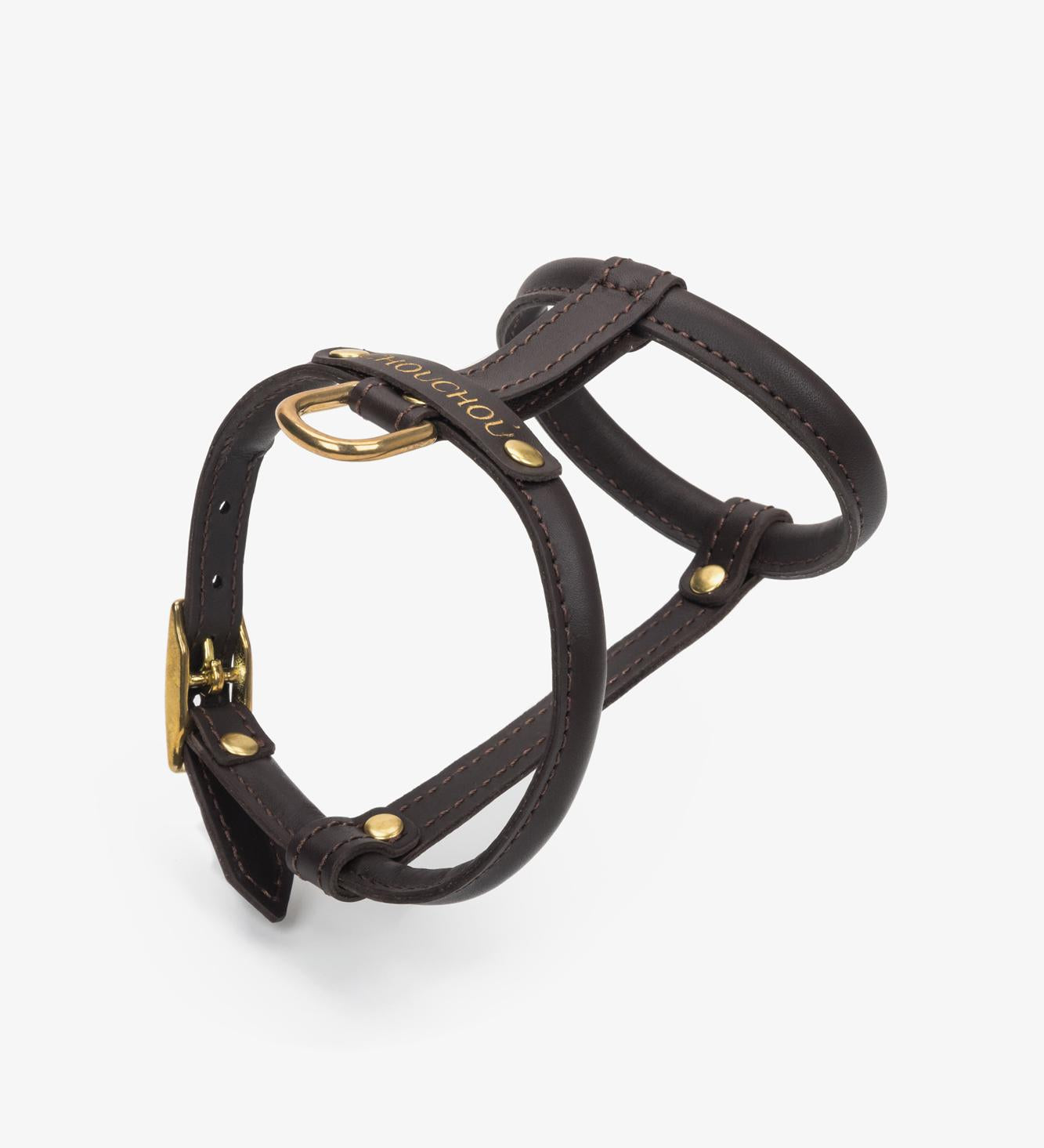 Lightweight Leather Dog Harness – Air Collection, Blush Pink | CHOUCHOÚ®