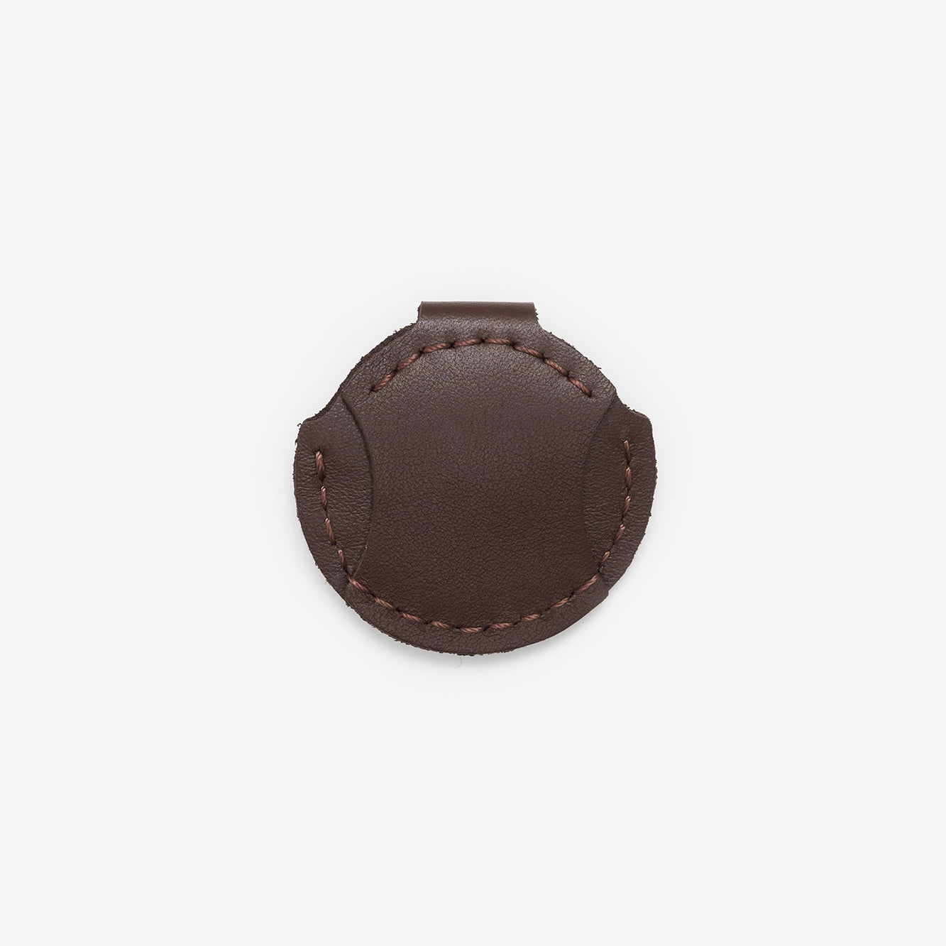 Leather holder for dogs "Classy" for AirTag, red, CHOUCHOÚ