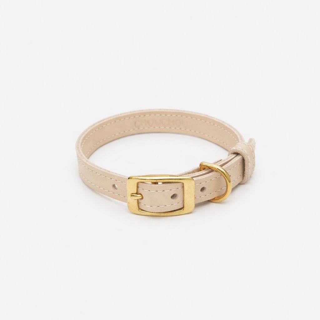 Leather Dog Collar – Classy Collection | CHOUCHOÚ®