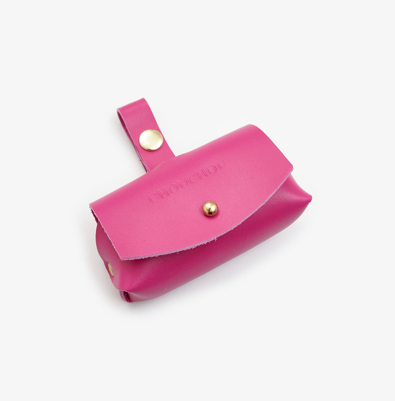 Leather Dog Poop Bag Holder — Classy Collection, Blue | CHOUCHOÚ®