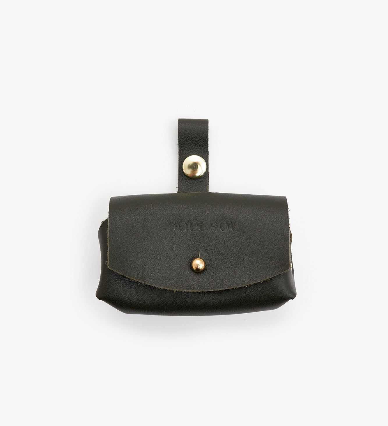 Leather Dog Poop Bag Holder — Classy Collection, Blue | CHOUCHOÚ®