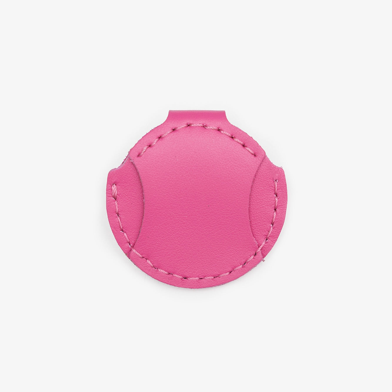 Leather holder for dogs "Classy" for AirTag, red, CHOUCHOÚ