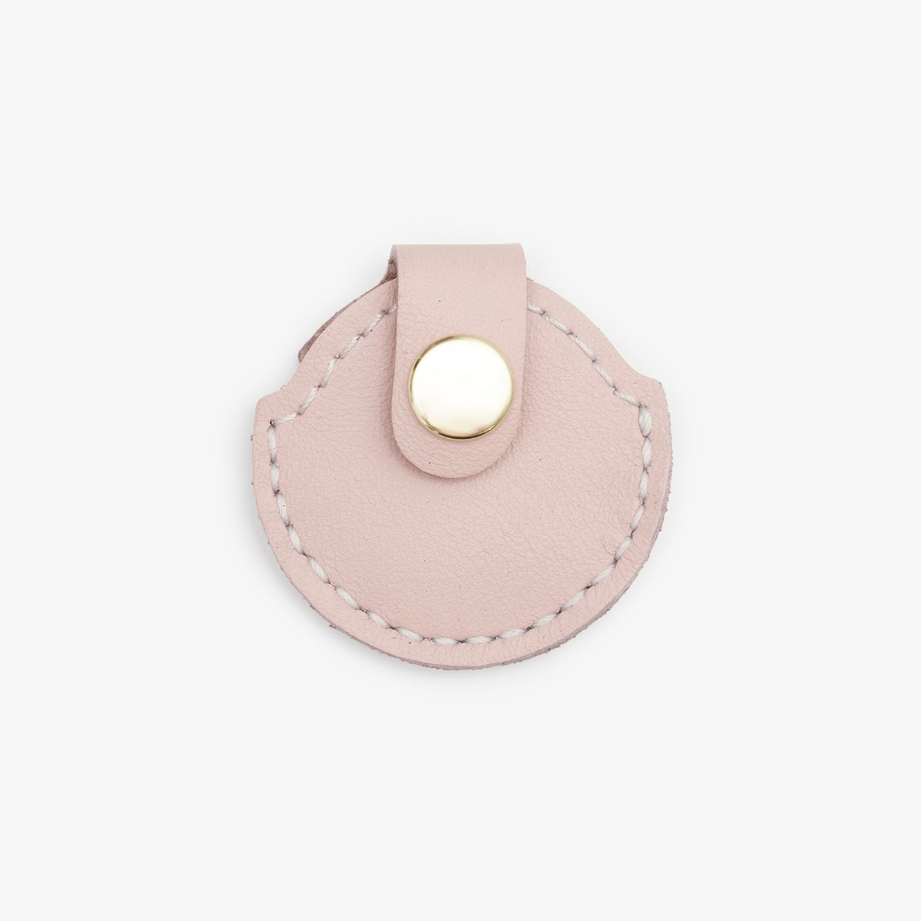 Leather holder for dogs "Classy" for AirTag, red, CHOUCHOÚ
